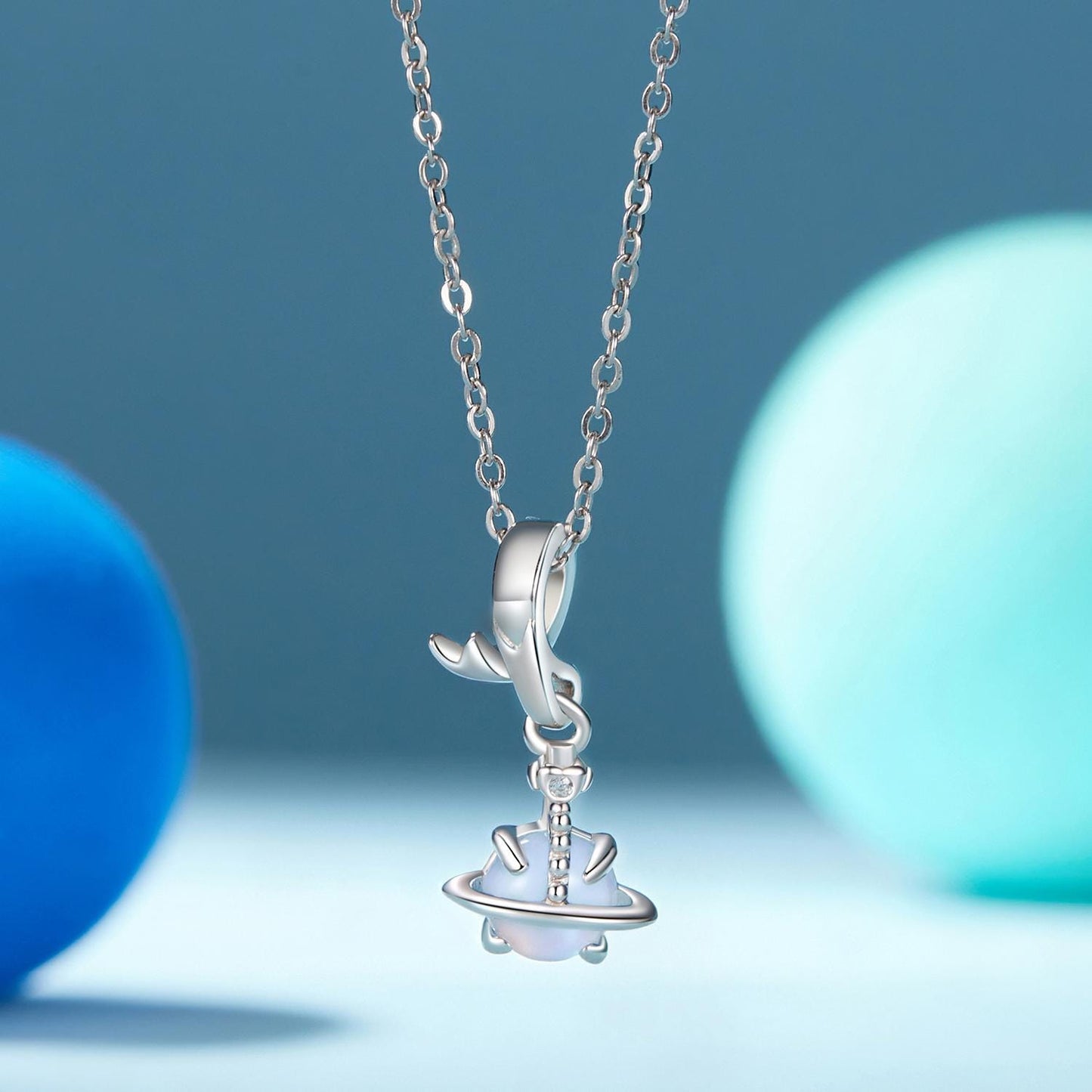 Planet Spacer Beads Charm