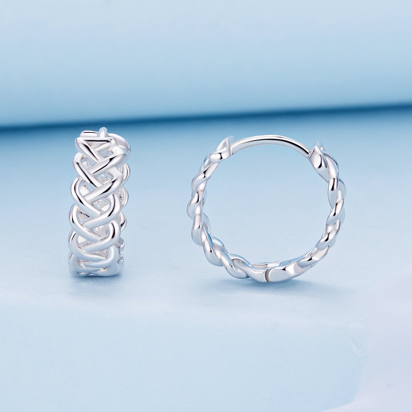 Braided Clip-On Earrings