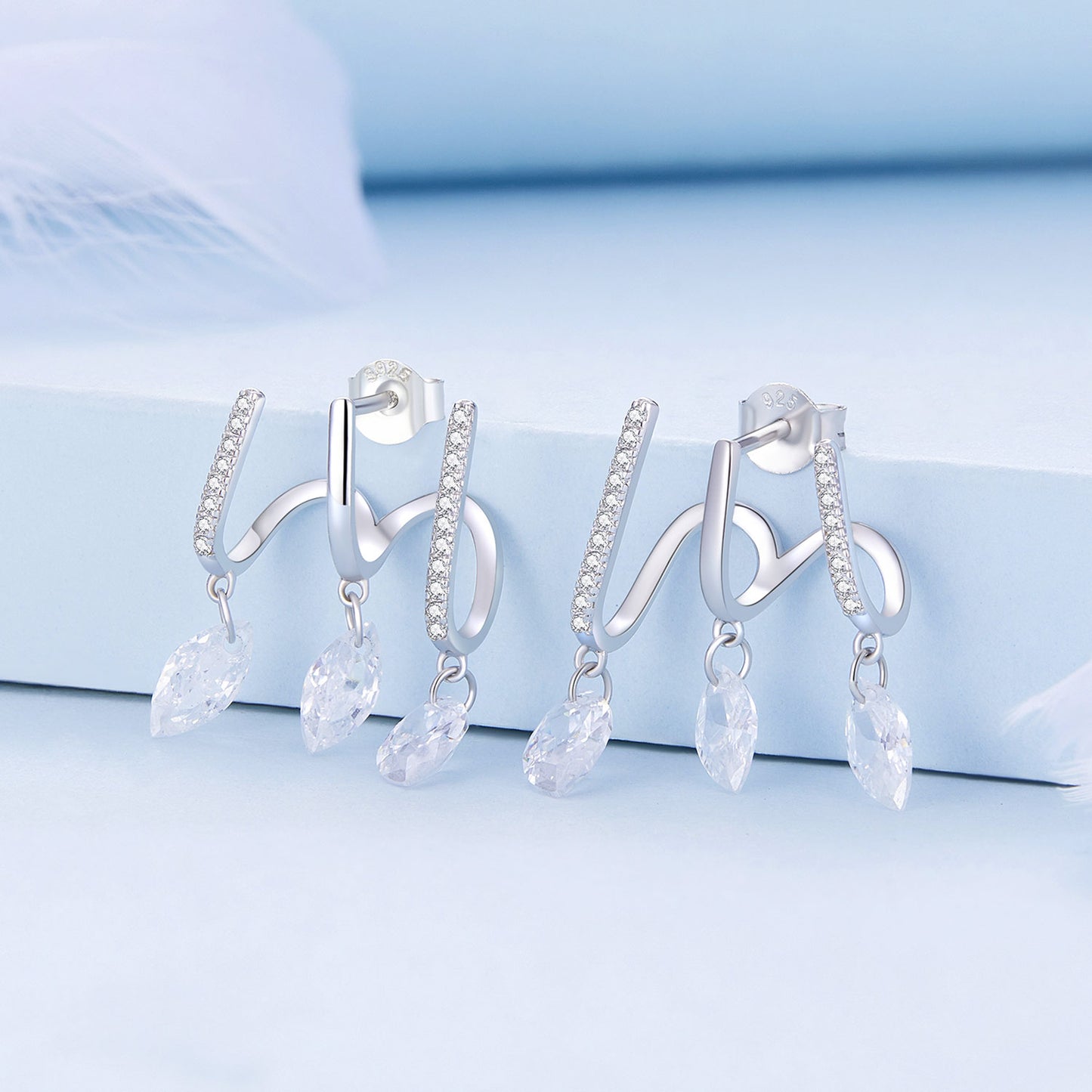 Multi-layer Tassel Drop Earrings