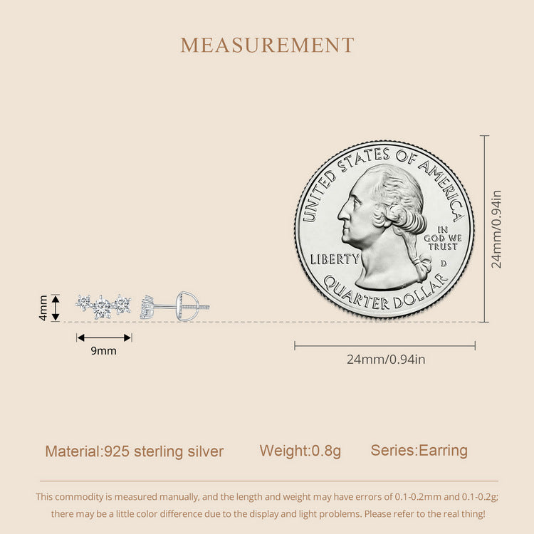 Constellation Moissanite Studs