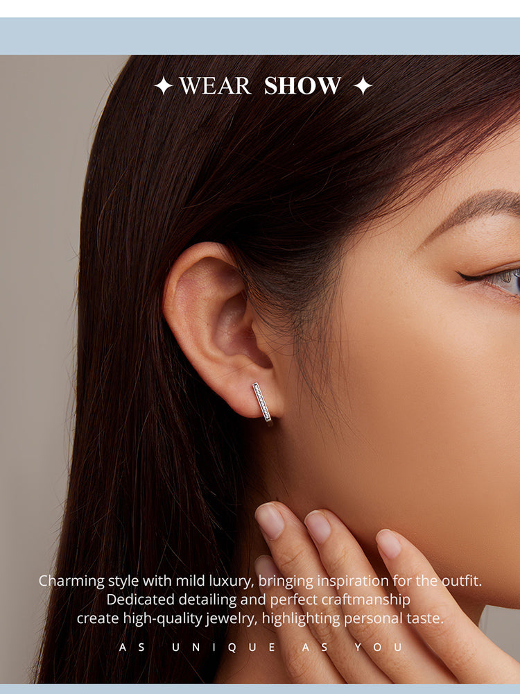 Minimalist Square Clip-On Earrings