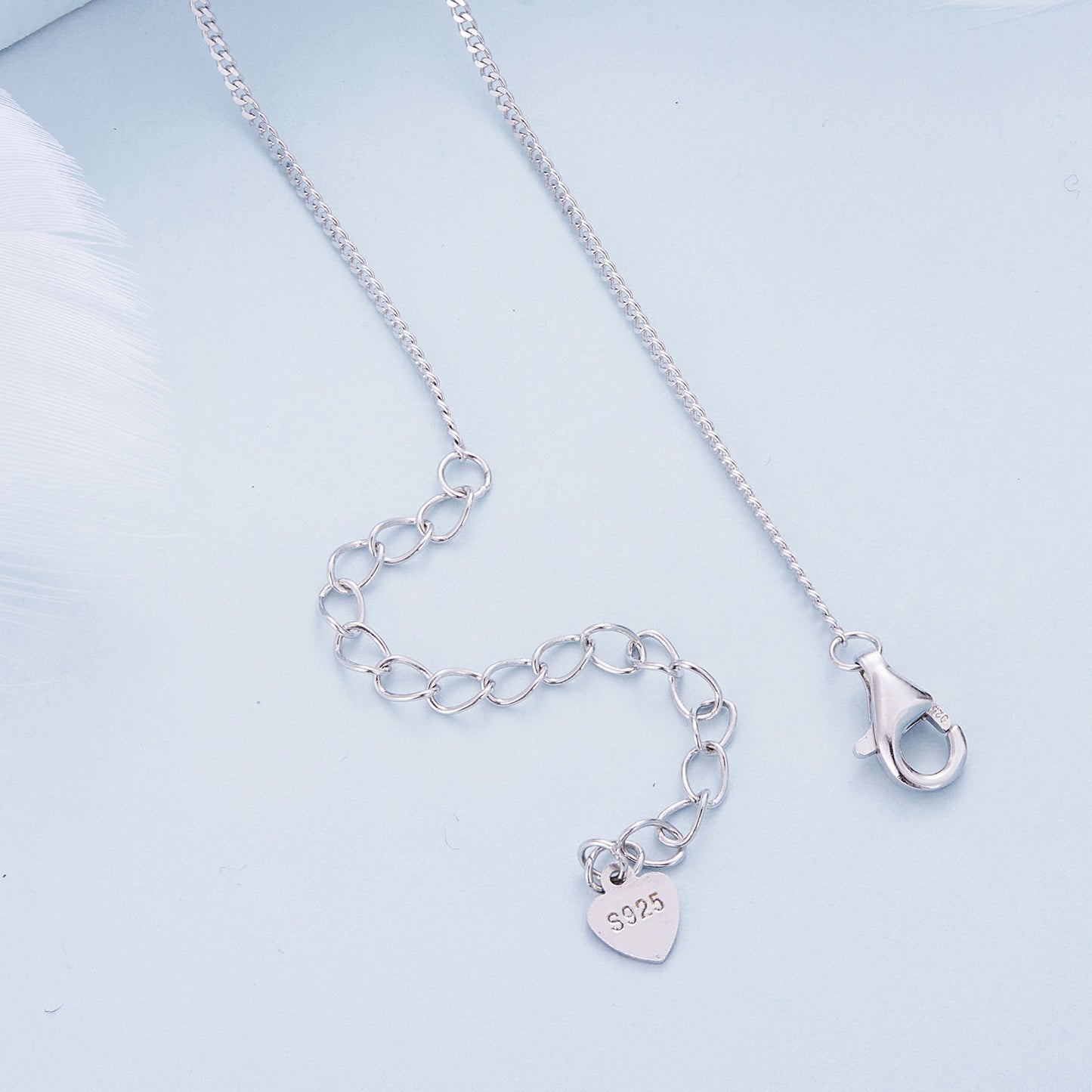 Mobius Double Hoop Necklace
