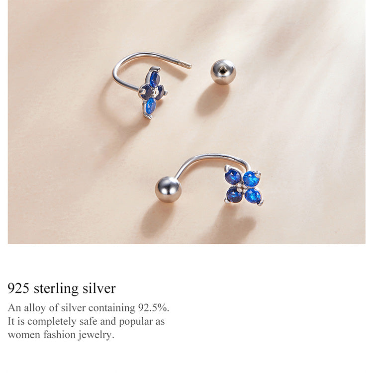 Four-Petal Earrings