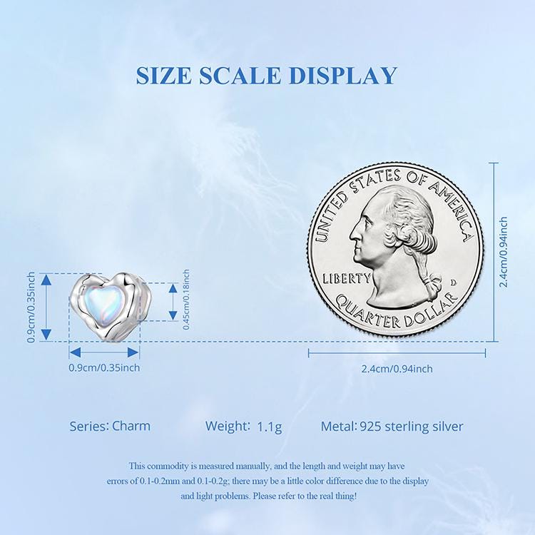 Dreamy Heart Charm