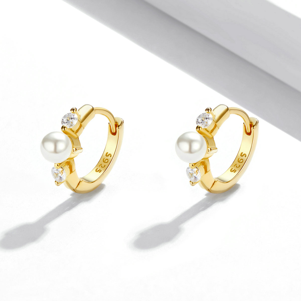 Pearl Clip Earrings