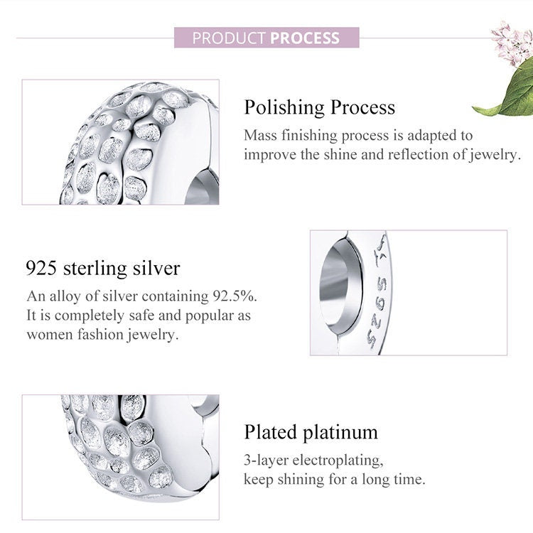 Texture Spacer Charm