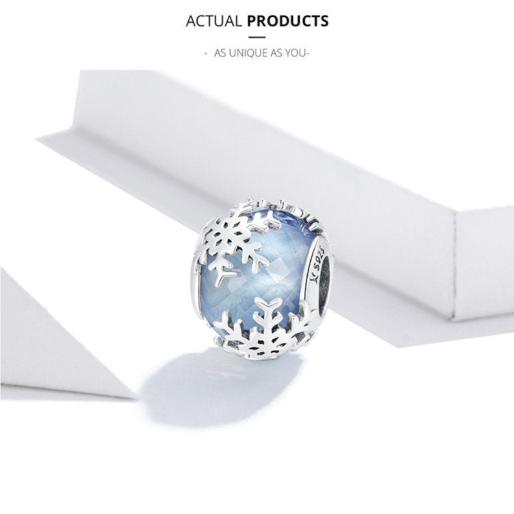 Christmas Theme Snowflake Charm