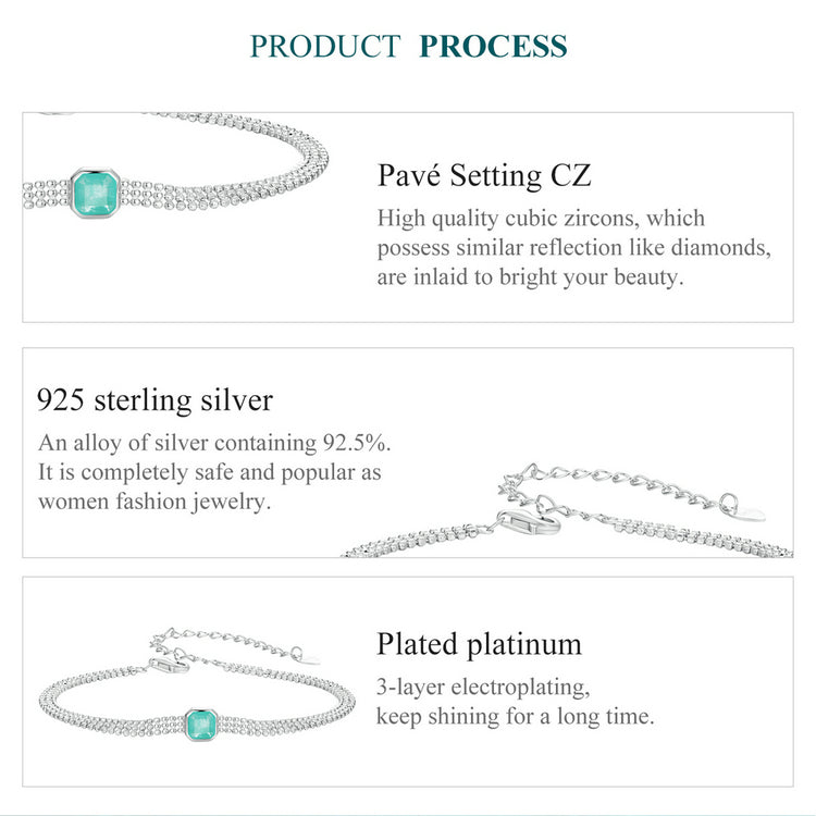 Icy Crystal Bracelet