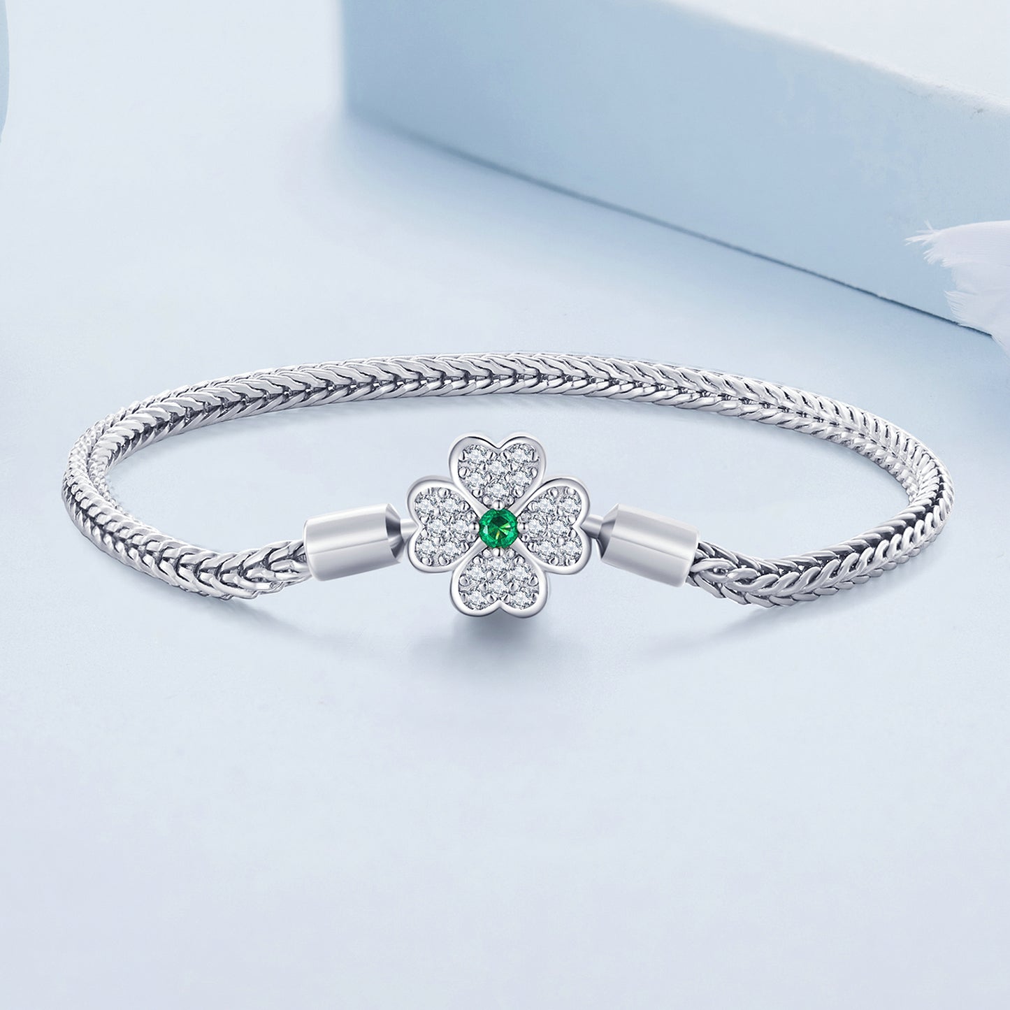 Classic Four-Leaf Clover Bracelet