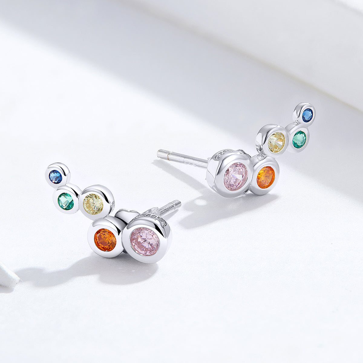 Elegant Sparkle Stud Earrings
