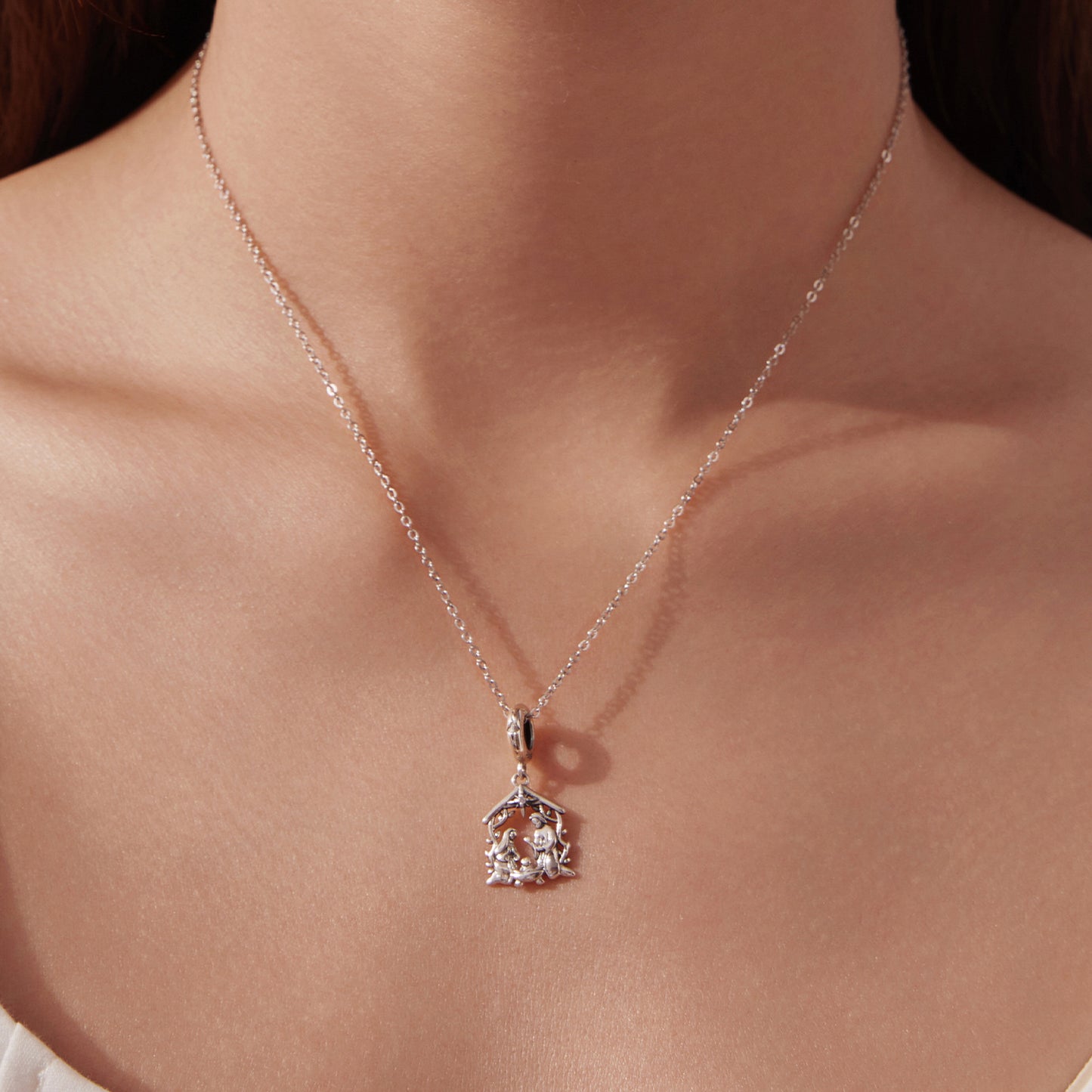 Nativity of Jesus Pendant Charm