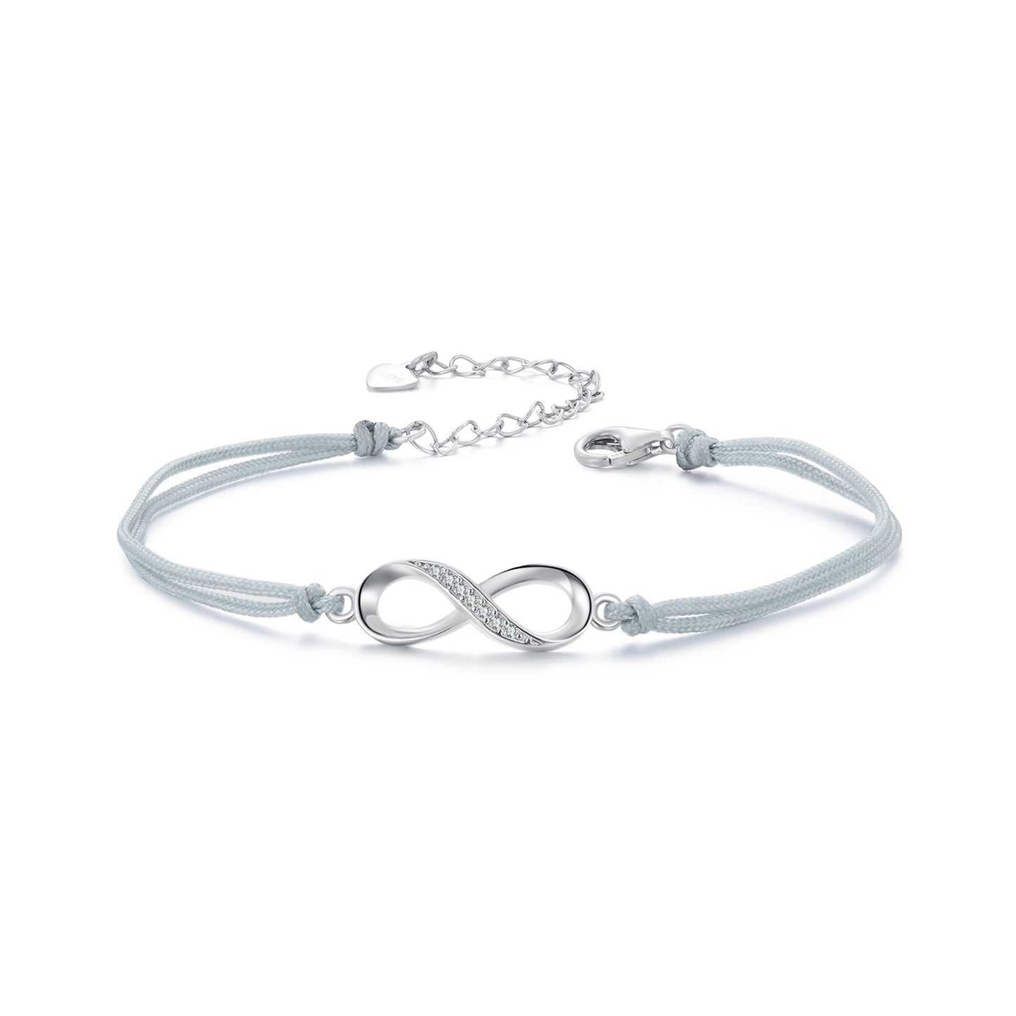 Infinity Symbol Cord Bracelet