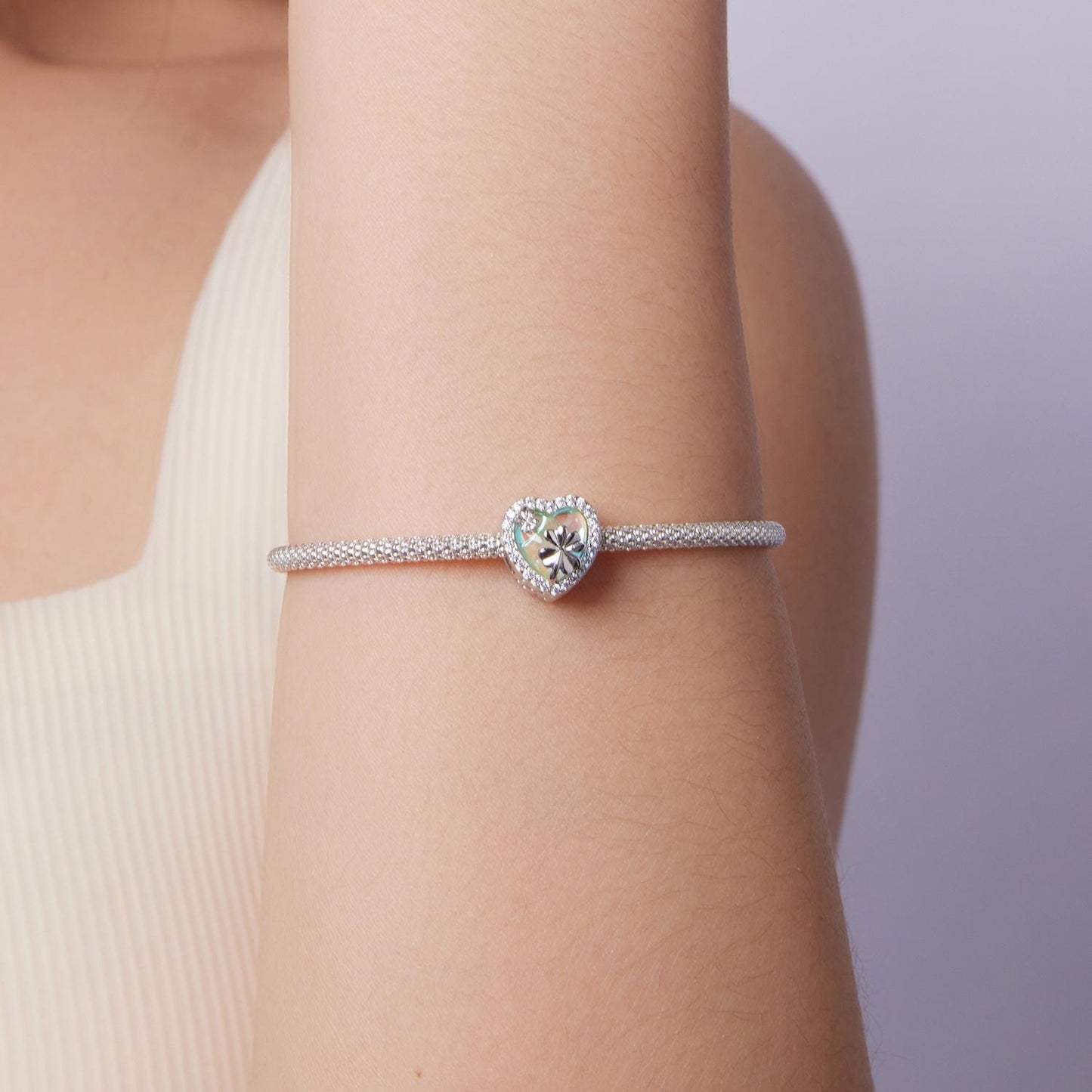 Four-leaf Clover Charm