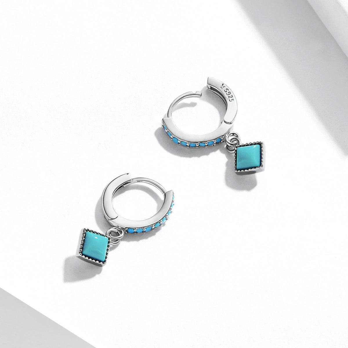 Stone Clip Earrings