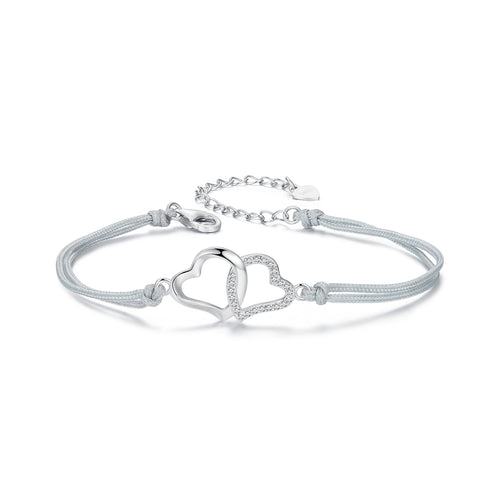 Interlocking Hearts Bracelet