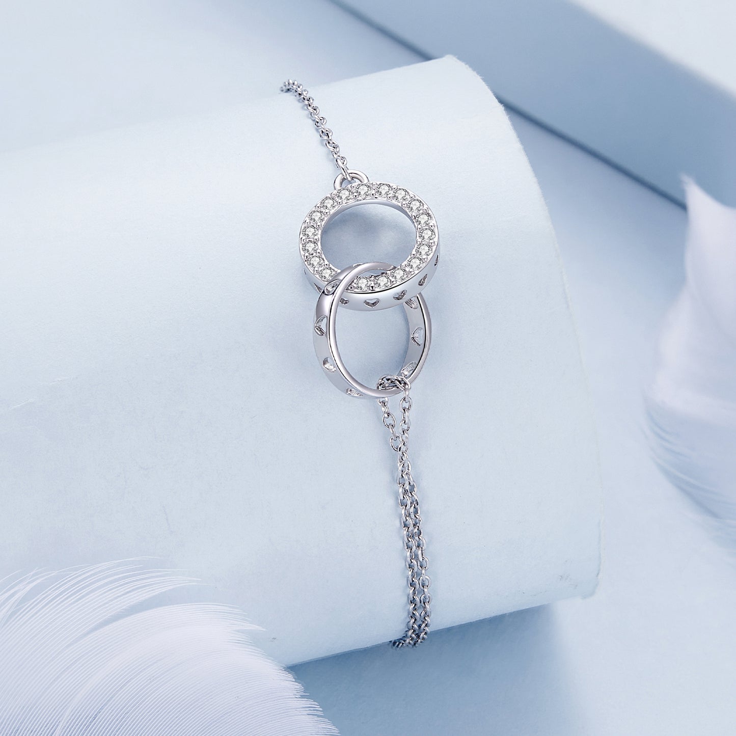 Double Ring Bracelet