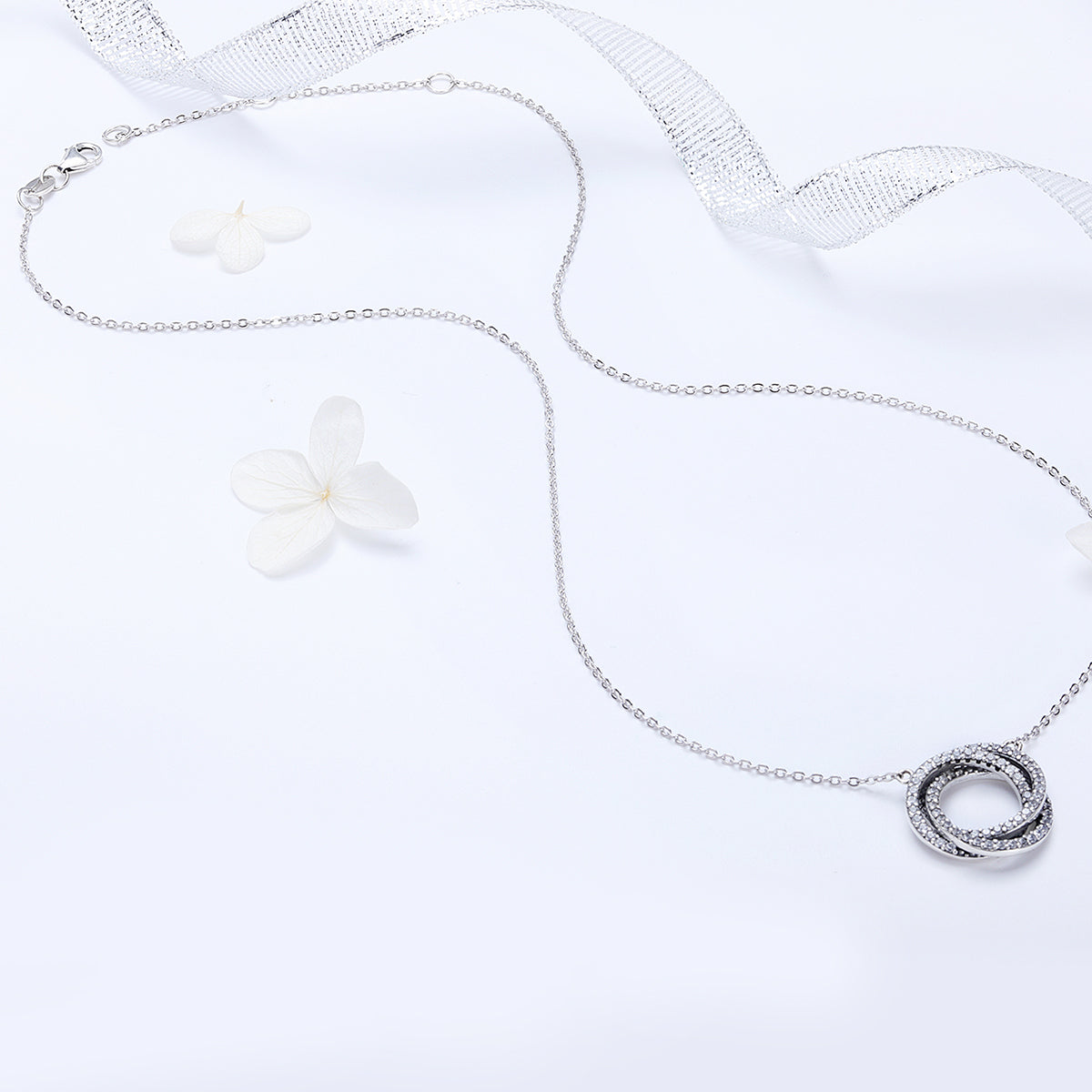 Minimalist Chic Sterling Silver Necklace