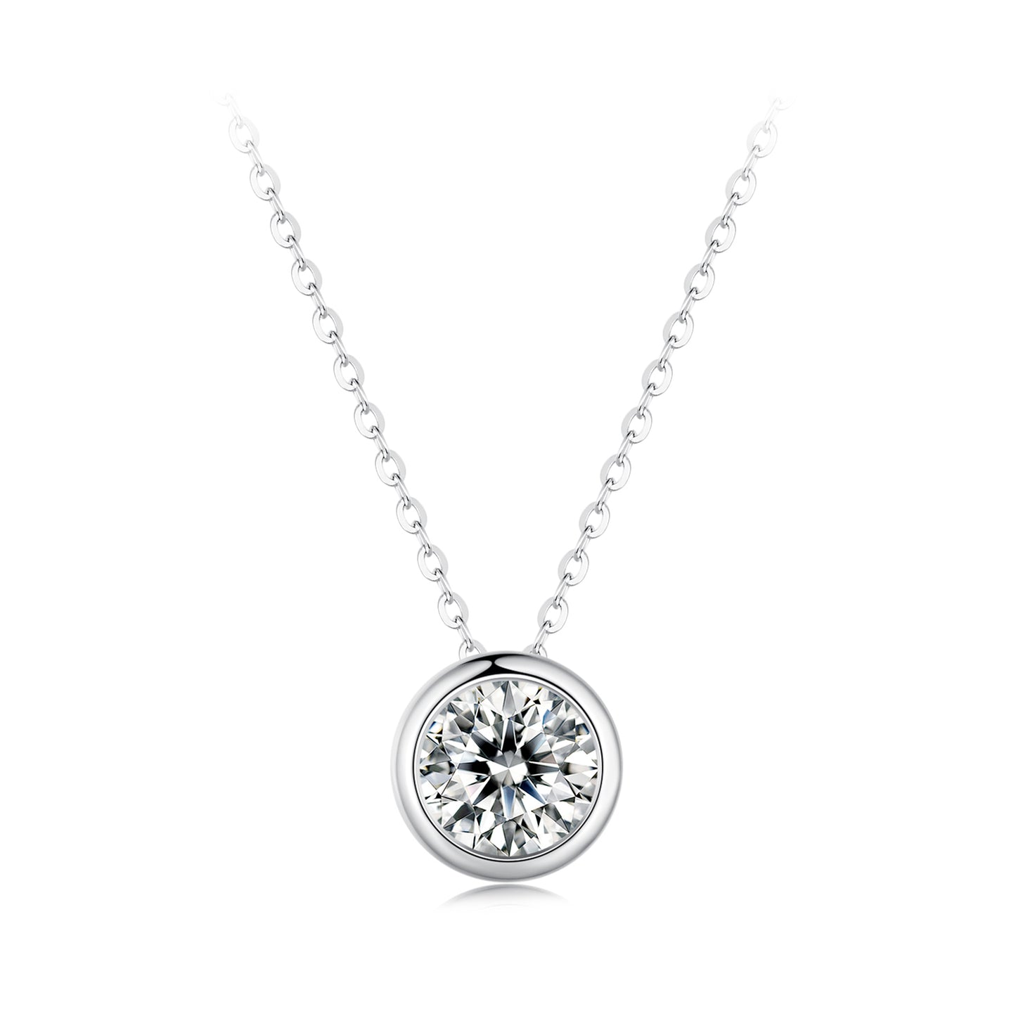 0.5ct Moissanite Necklace