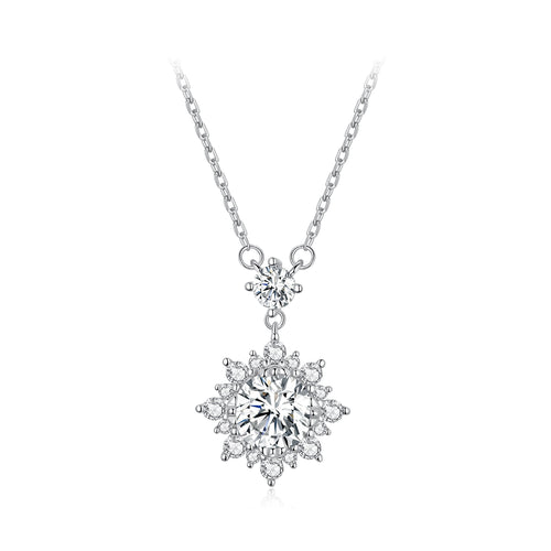 Minimalist 1ct Moissanite Necklace