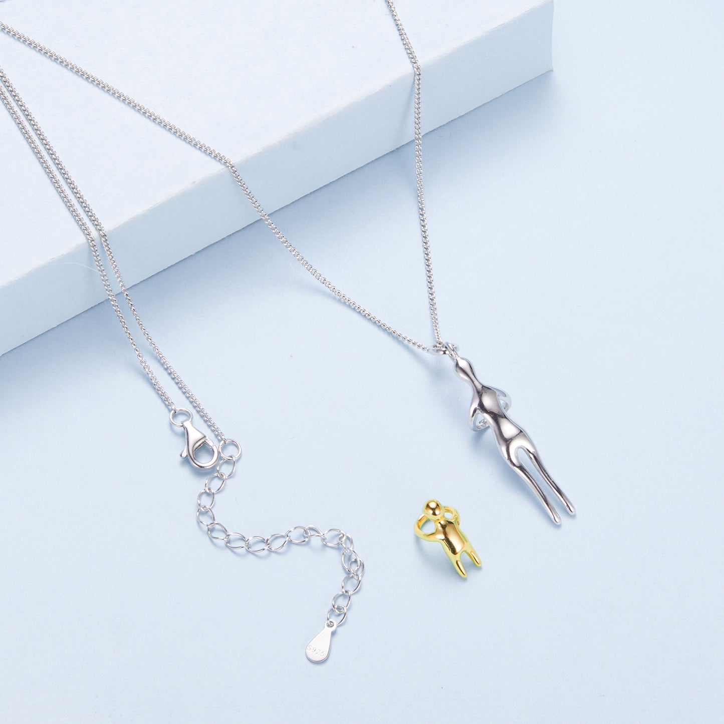 Family Embrace Pendant Necklace