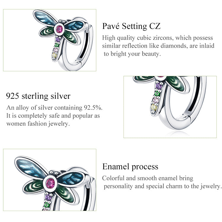 Vintage Dragonfly Earrings