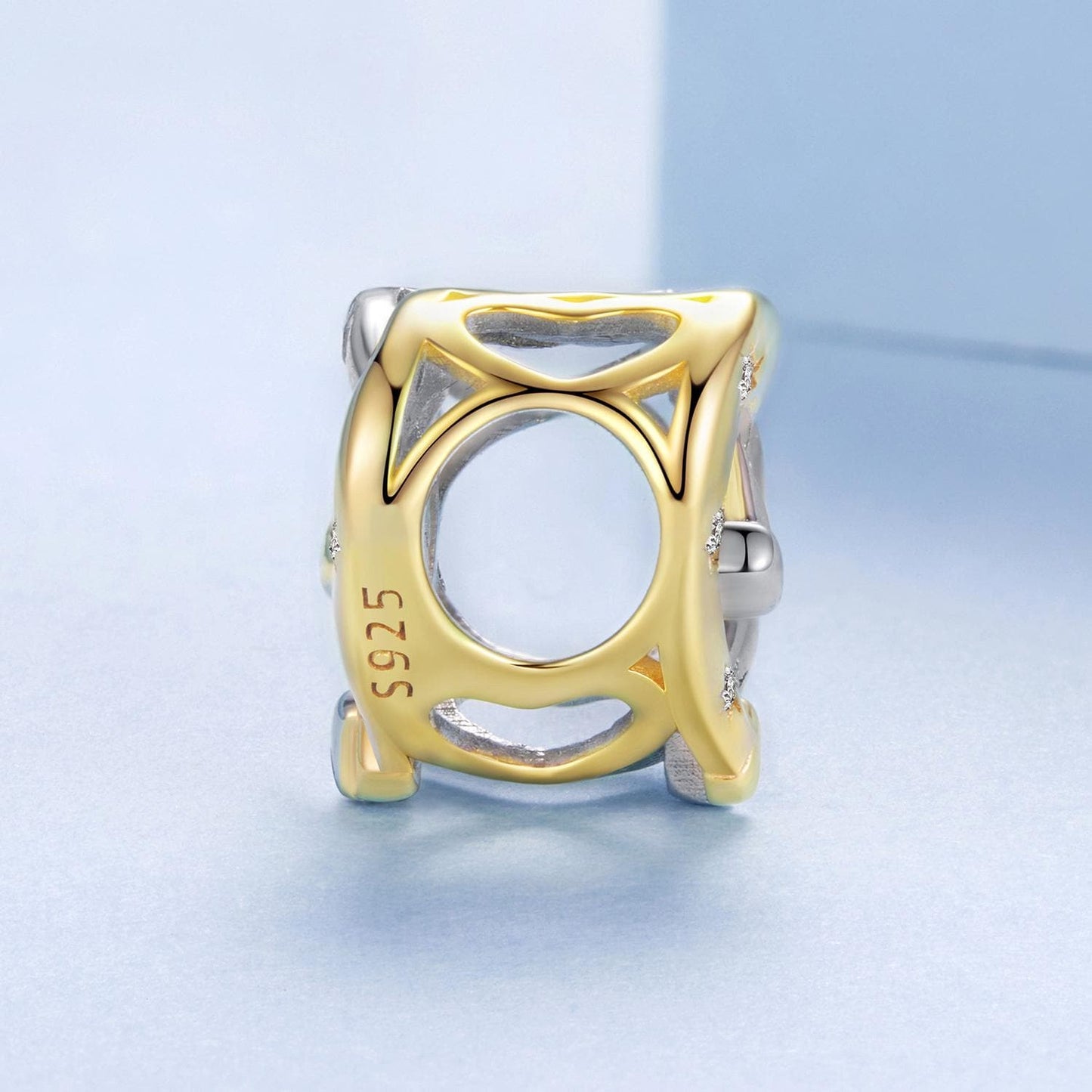 Heart Horseshoe Charm