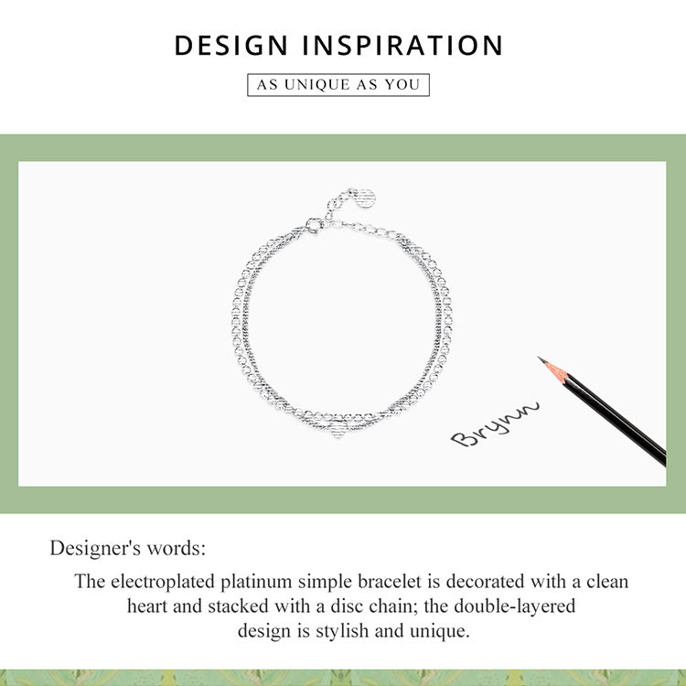 Minimalist Double-Layer Bracelet