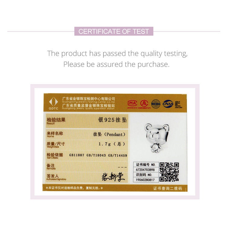 Cute Bear Charm