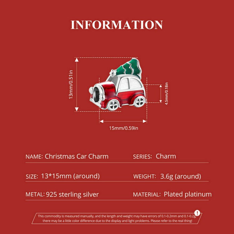 Christmas Car Charm