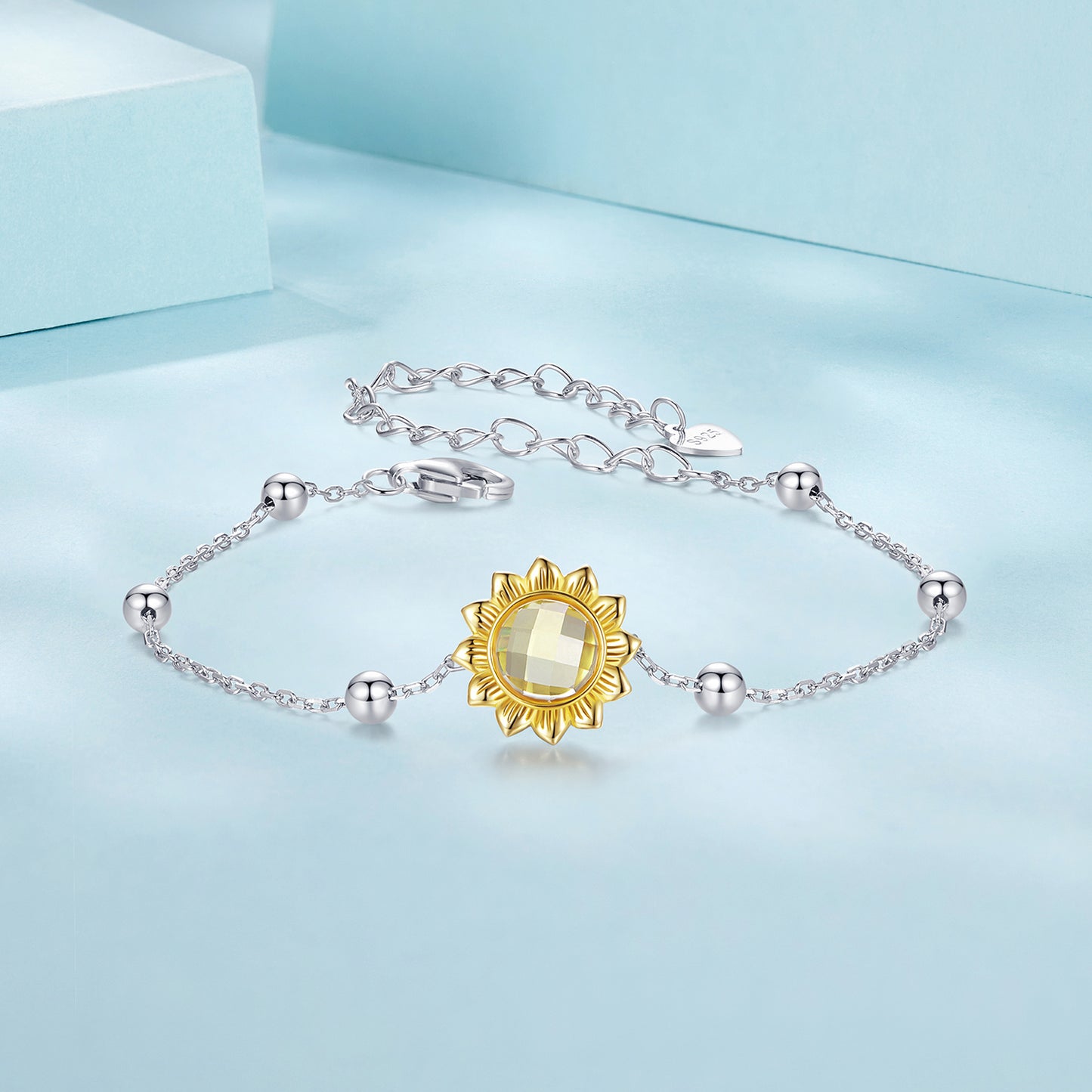Sunflower Motif Bracelet