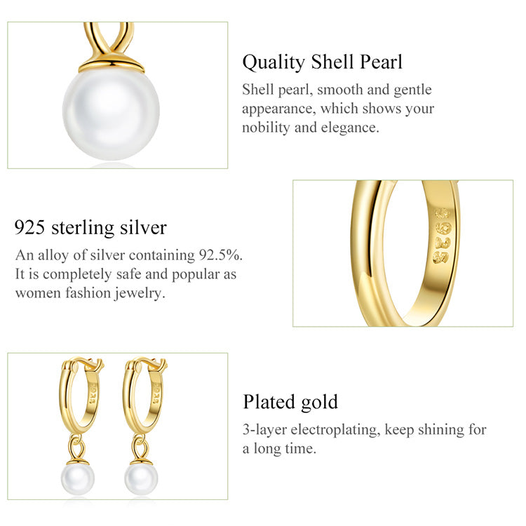 Pearl Clip Earrings