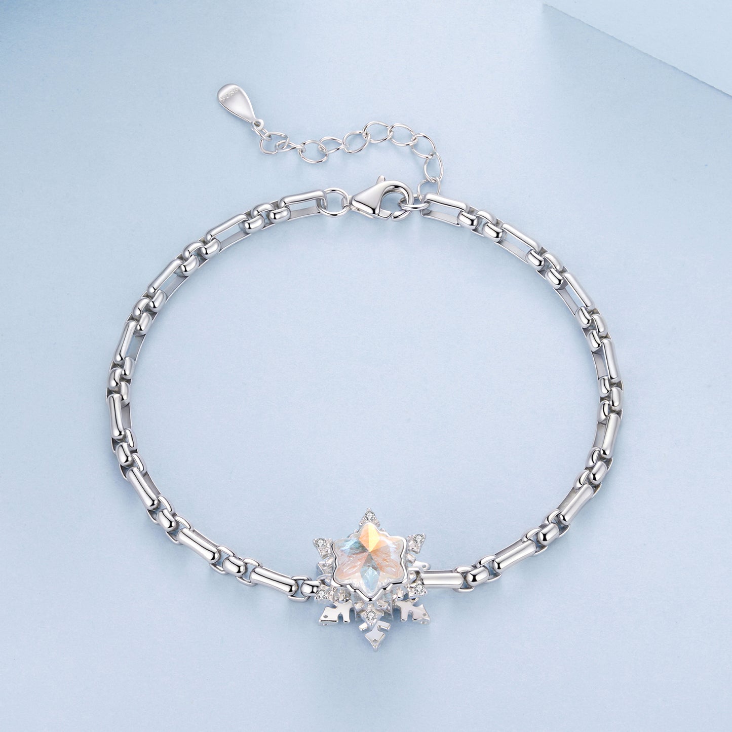 Round Box Chain Bracelet