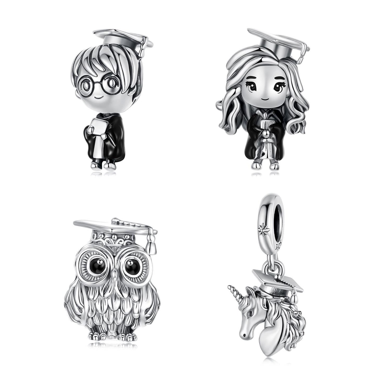 Girl Graduation Charm