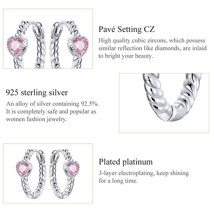 Pure Heart Earrings