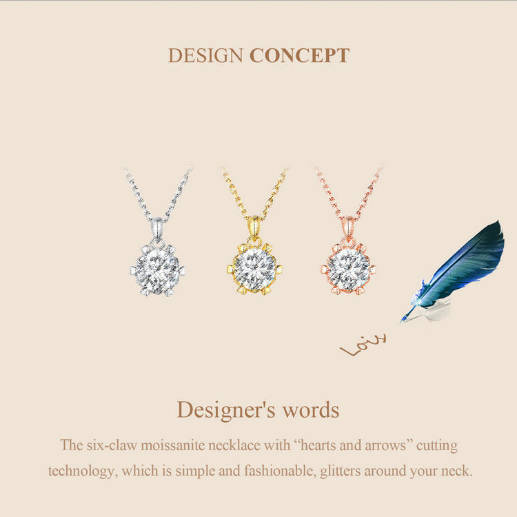 Luxurious Moissanite Necklace