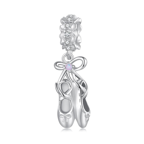Ballet Shoe Pendant Charm
