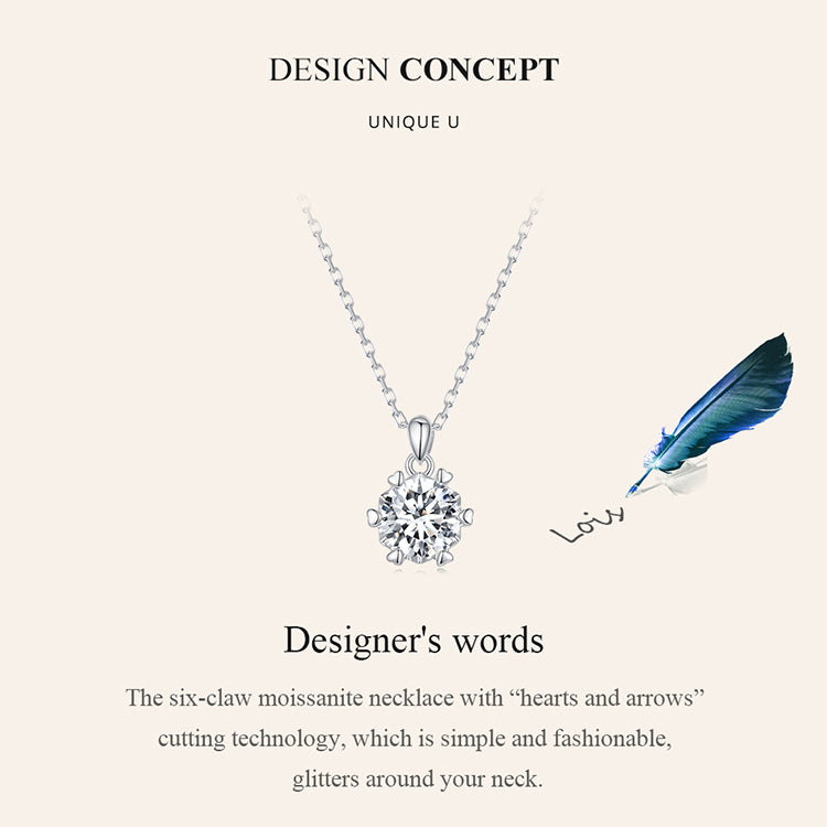Luxurious Moissanite Necklace