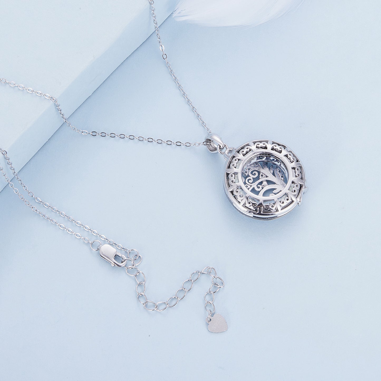 Angelic Ring Tree of Life Necklace
