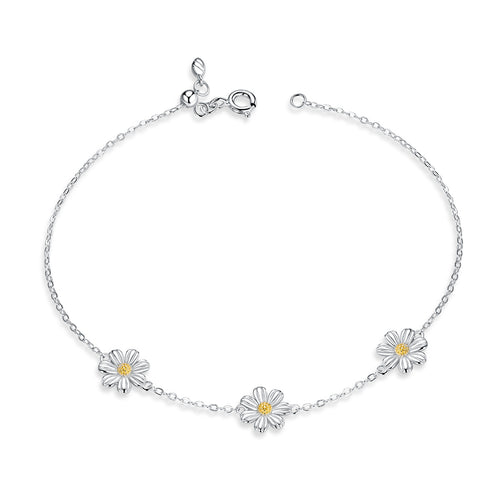 Daisy Floral Bracelet