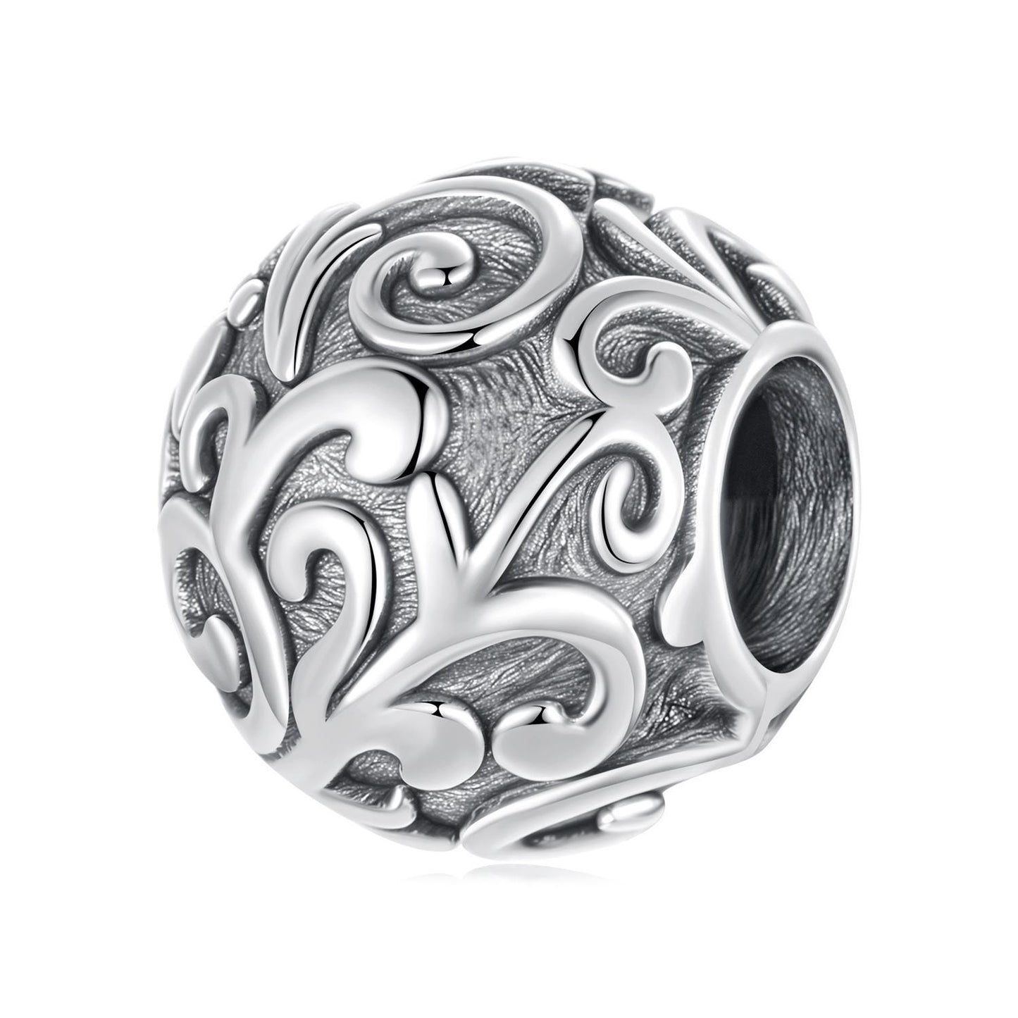 Scroll Pattern Charm