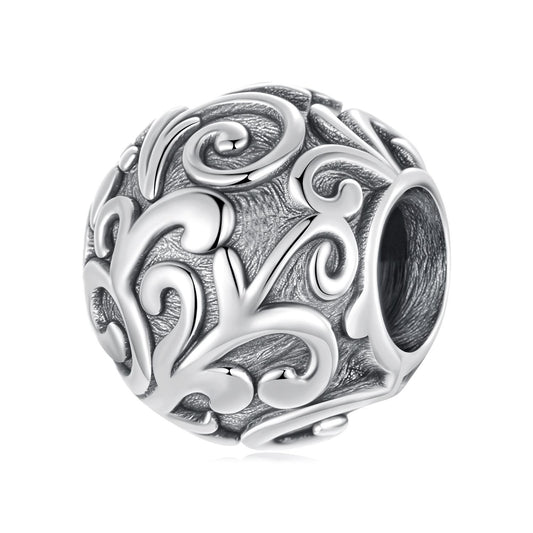 Scroll Pattern Charm