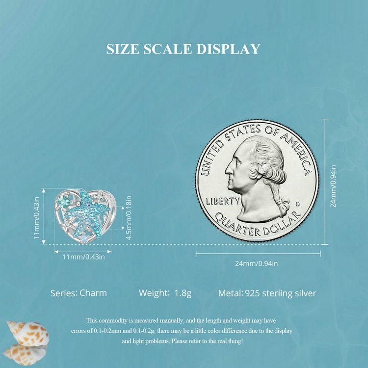 Fantasy Starfish Charm