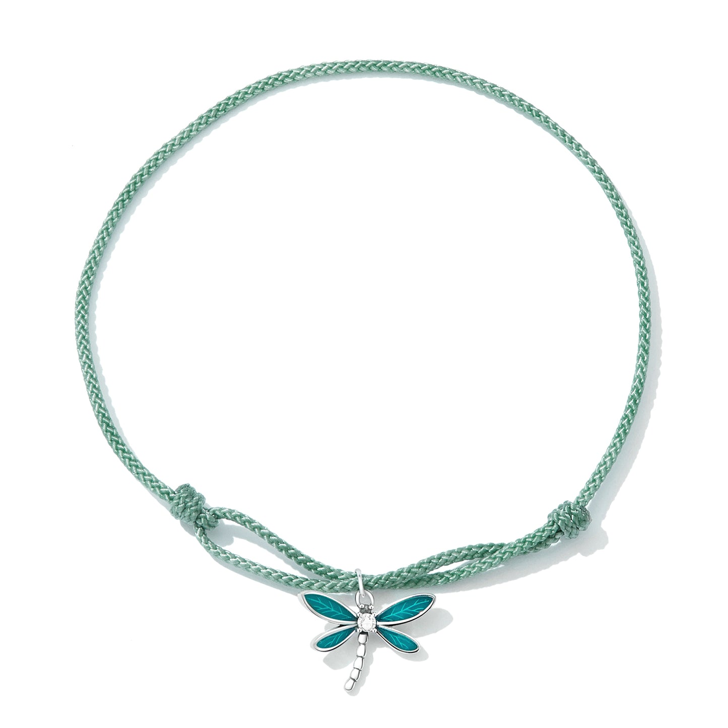 Summer Dragonfly Woven Bracelet