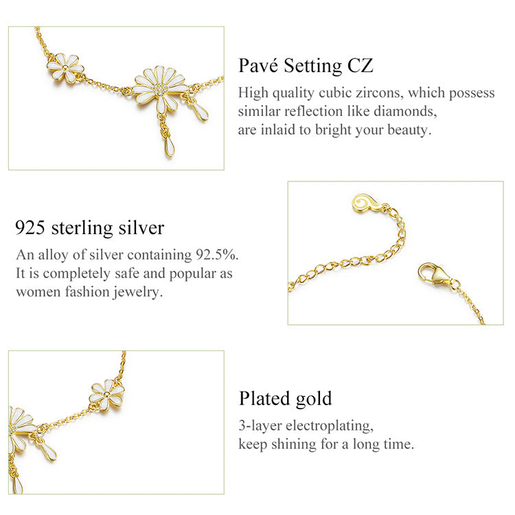 Daisy Bloom Bracelet