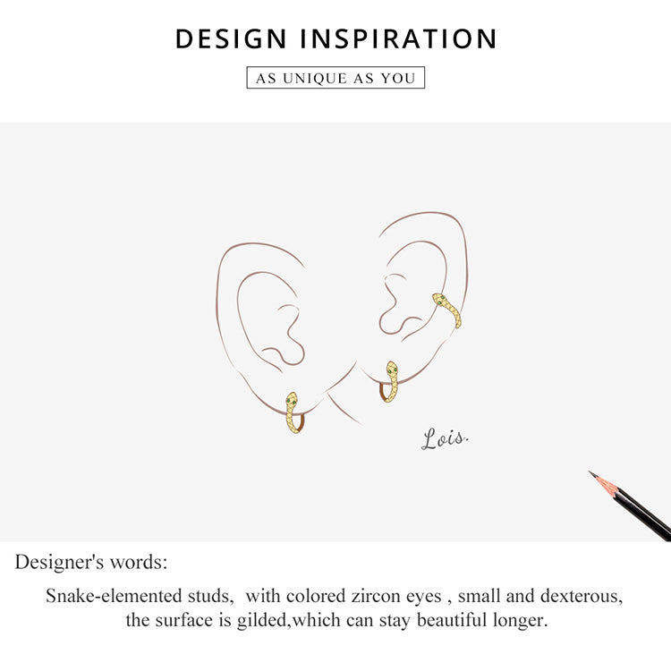 Serpent Earrings