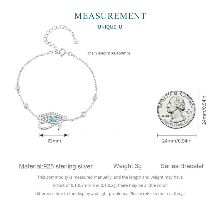 Mystic Eye of Horus Bracelet