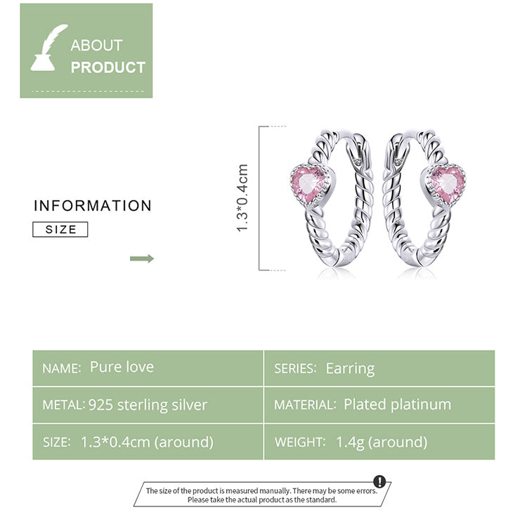 Pure Heart Earrings