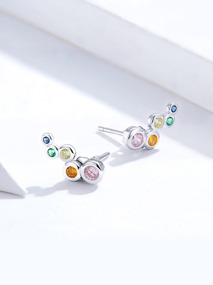 Elegant Sparkle Stud Earrings