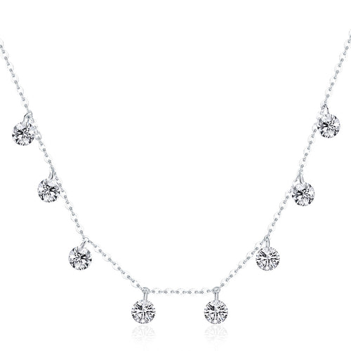 Simple Elegance Sterling Silver Necklace