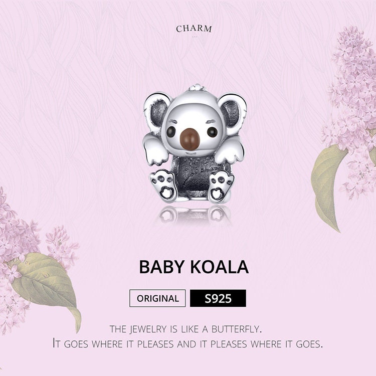 Koala Charm Beads